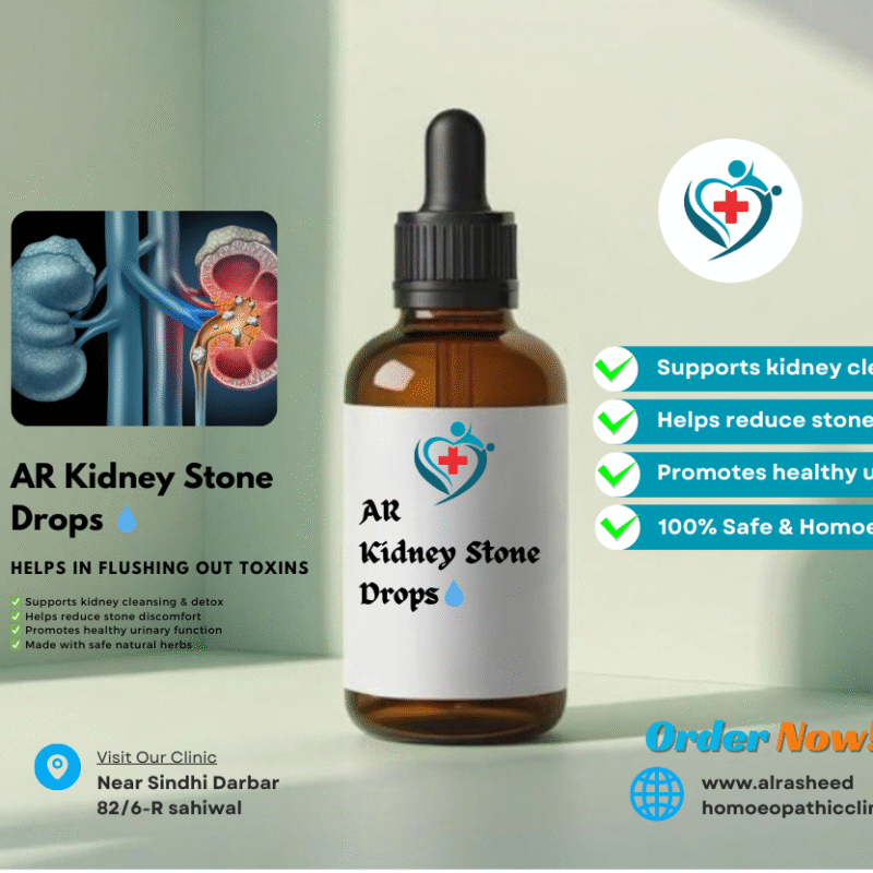 AR kidney stone drops