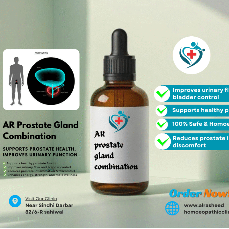 AR prostate gland combination